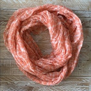 😊 Coral Aztec infinity scarf 😊